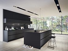 Contemporary kitchen LAMINA 1.0laminateislandhandleless