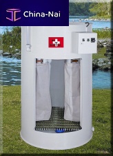 Compact sewage treatment plant