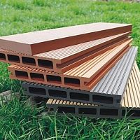 WPC decking board wood lookgroovednon-slip
