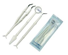 Dental diagnosis instrument kit single-use