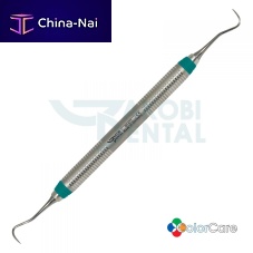 Periodontal scaler SH6/77sicklestainless steelcolor-coded