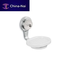 Wall-mounted soap dish DELUXE: 68200chromed metal