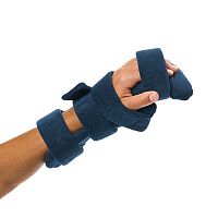 Palmar resting splint ComfySplintscustomwith thumb loop