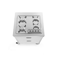 Outdoor kitchen kitchen unit OUT70-C60/1independantfree-standingon casters