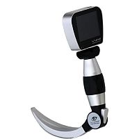 High-definition video laryngoscope VDO-100 serieswith integrated video monitorwith bladesingle use