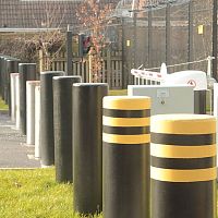 Fixed bollard PAS 68for airportautomatic
