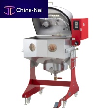 Manual shot blasting machine TWB seriesrotating tablefor metalfor bulk materials