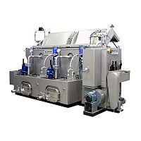 Solvent washing machine waterwater jetspray
