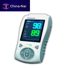 Hand-held pulse oximeter PO � 100B+medicalbattery-poweredwith separate sensor