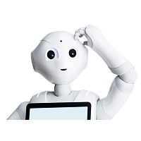 Mobile reception robot Pepper