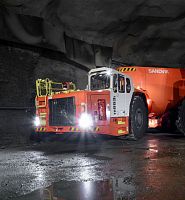 Articulated dump truck Toro® TH663idieselfor underground mining