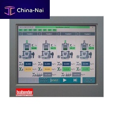 Operator interface with touch screen Congrav® OP16-Edisplaycontroloperator interface
