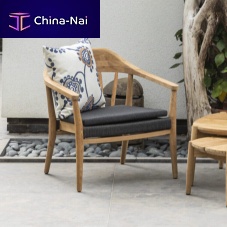 Contemporary armchair 251 102 COPENHAGENfabricteakrope