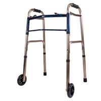 2-wheel mobility walker folding