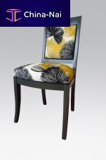 Contemporary chair ATENAindoorfabricbeech base