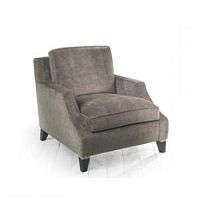Classic armchair DAHLIAleatherfabric