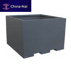 Galvanised steel planter FUJIrectangularsquarecustom