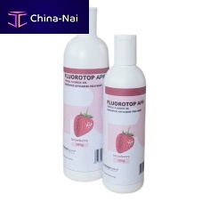 Fluoride dental material Fluorotop APFfor dental restorationsgel