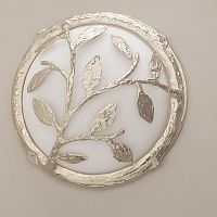 Traditional wall light EDENoutdoorbronzeglass