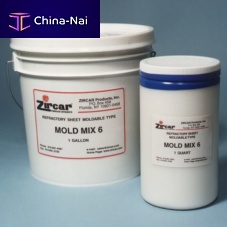 Casting paste Mix 6thermal insulationaluminaceramic