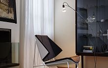 Floor-standing lamp BADESSironcontemporarycorded
