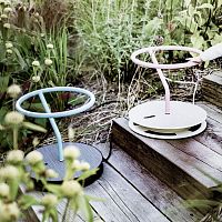 Floor-standing lamp LASOsteelcontemporaryoutdoor