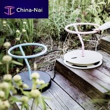 Floor-standing lamp LASOsteelcontemporaryoutdoor