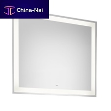 Wall-mounted bathroom mirror IRIDIA SQUAREcommercialcontemporaryrectangular