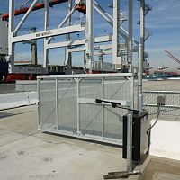Swing gate HEAVY DUTYaluminum alloywire meshmotorized