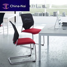 Contemporary chair CLOEindoormeshaluminium
