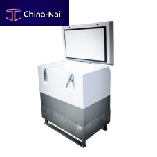 Dry ice intermodal container Enobox 160Lwith lidcustomcold chain
