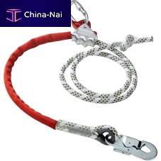 Rope fall arrest lanyard AF 130-02adjustable