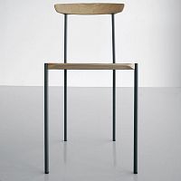 Contemporary chair DANSKE-C indooroaksolid wood