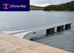 Aluminum dock finger jetty