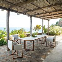 Contemporary chair PORTOFINOoutdoorindoorfabric