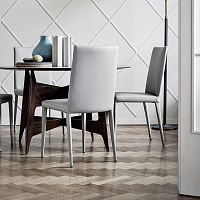 Contemporary chair Bella Hindoorfabricleather