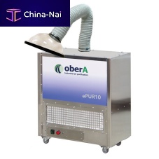 Mobile air purifier ePUR 10filterfor industrial applications