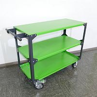 Transport trolley 901steel3 levelswith swivel casters