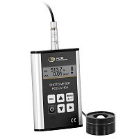 Digital light meter PCE-UV 40Aportablewith data logger