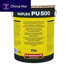 Flat roof liquid waterproofing ISOFLEX-PU 500patiofor balconyfor foundation
