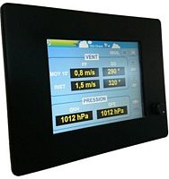 Display terminal VISUCHROME touch screenwall-mountcompact