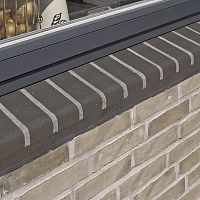 Concrete window sill exterior