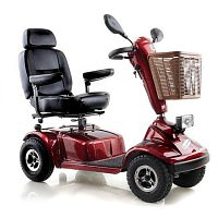 Electric mobility scooter LY-EW402-U 4-wheelwith basket