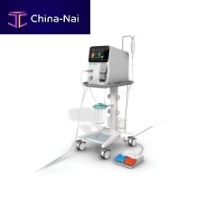 Electric surgical suction pump CUSA® Clarityfor tumor removalon casters