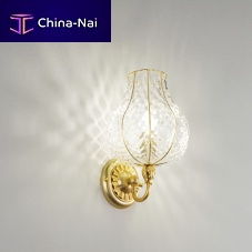 Classic wall light ODALISCAindoorblown glassmetal