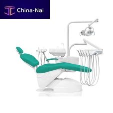 Dental unit with electro-mechanical chair 1610with delivery systemwith LED light