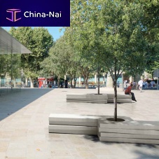 Concrete tree guard BLOCKXwith integrated public bench