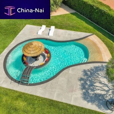 Custom swimming pool FORME LIBREoutdoorin-groundconcrete