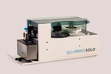Laboratory tube labeler Sci-Print SOLOfor vialspharmaceutical industrysemi-automatic