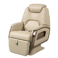 Aircraft cabin seat Singlefor passengerswith adjustable headrestwith armrests